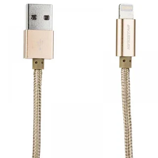 کابل شارژ لایتینگ کینگ استار مدل KS08 A طول 1 متر