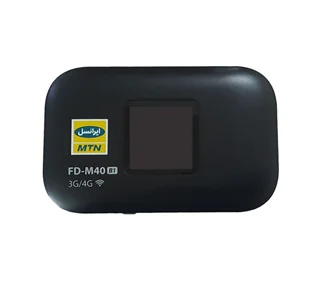 مودم 4G قابل حمل ایرانسل آنلاک +سیمکارت و بسته اینترنت +یکسال گارانتی  مدلFD-M40 b1