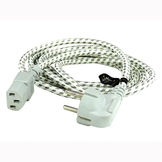 کابل برق سه پین منبع تغذیه کامپیوتر ونوس مدل K166 به طول 1.5 متر